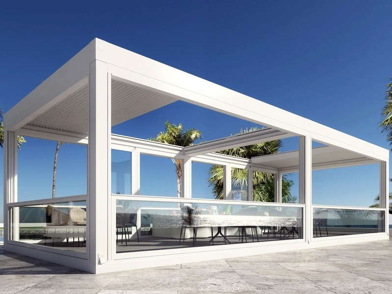 Vega Serisi Lüks Bioklimatik Pergola Sistemleri