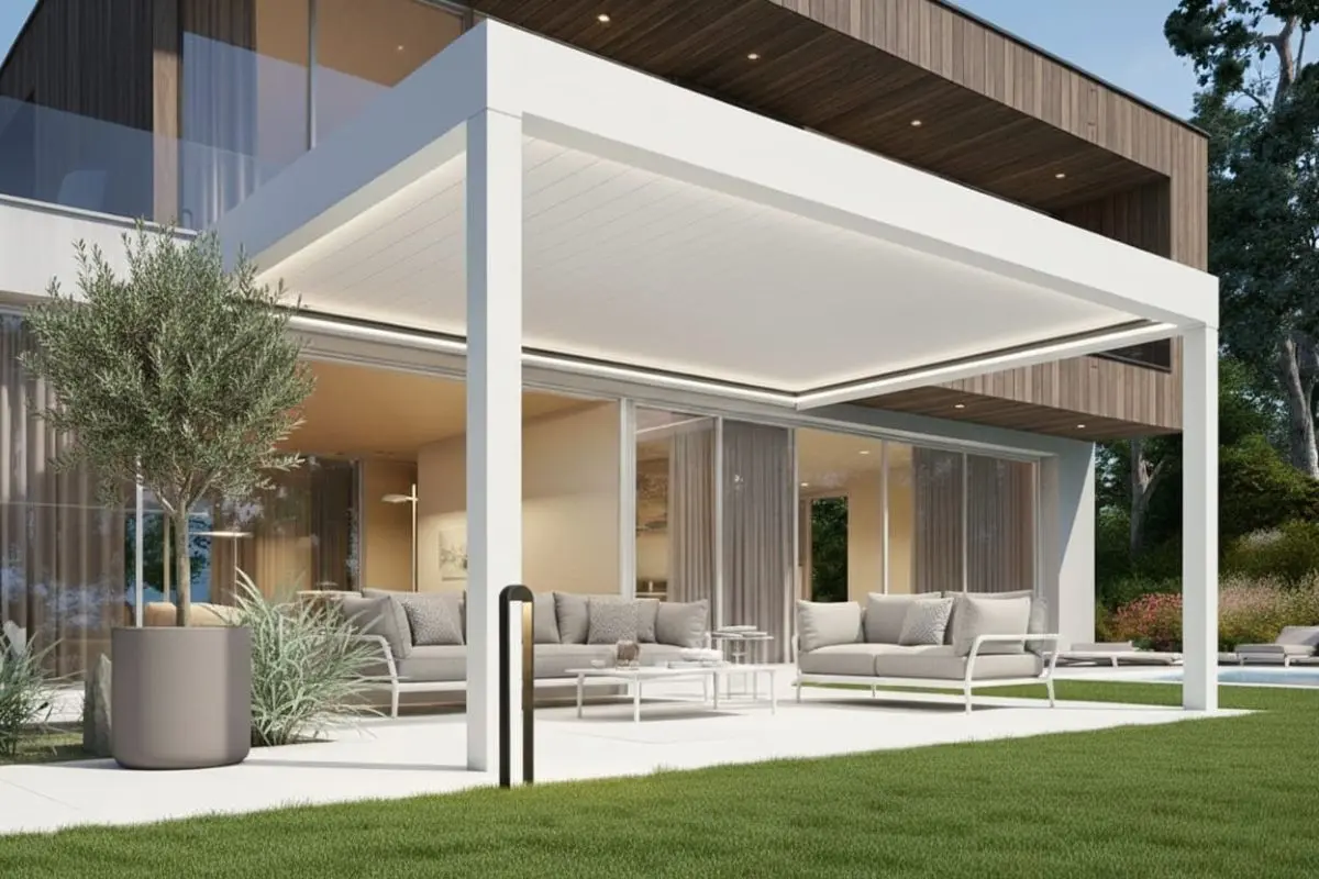 Vega Bioklimatik Pergola; 0°–110° hareketli lamel tavan sistemi, akıllı otomasyon ve dört mevsim kullanım konforu sunan premium bir çözümdür. 2026 güncel fiyat listesi ve teknik detaylar için hemen inceleyin.